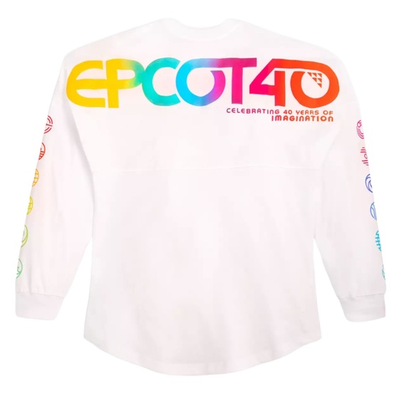 Disney Tops - 2022 Disney Parks Epcot 40th Anniversary Spirit Jersey M